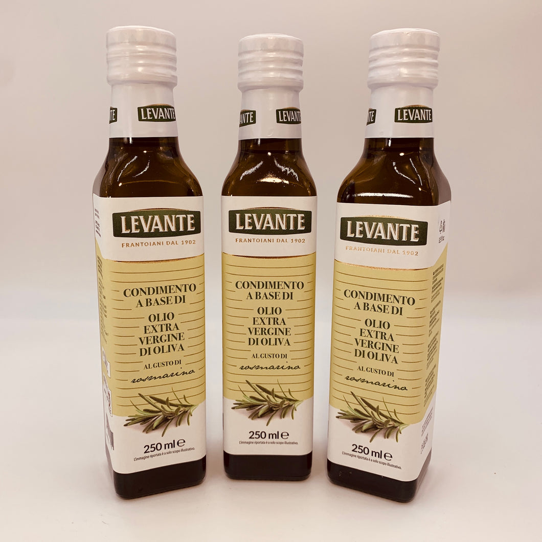3er Set Rosmarin - Olivenöl Levante Al Gusto rosmario - extra vergine di olivia