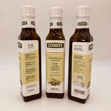 Lade das Bild in den Galerie-Viewer, 3er Set Rosmarin - Olivenöl Levante Al Gusto rosmario - extra vergine di olivia
